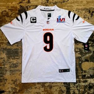 Joe Burrow Away Jersey